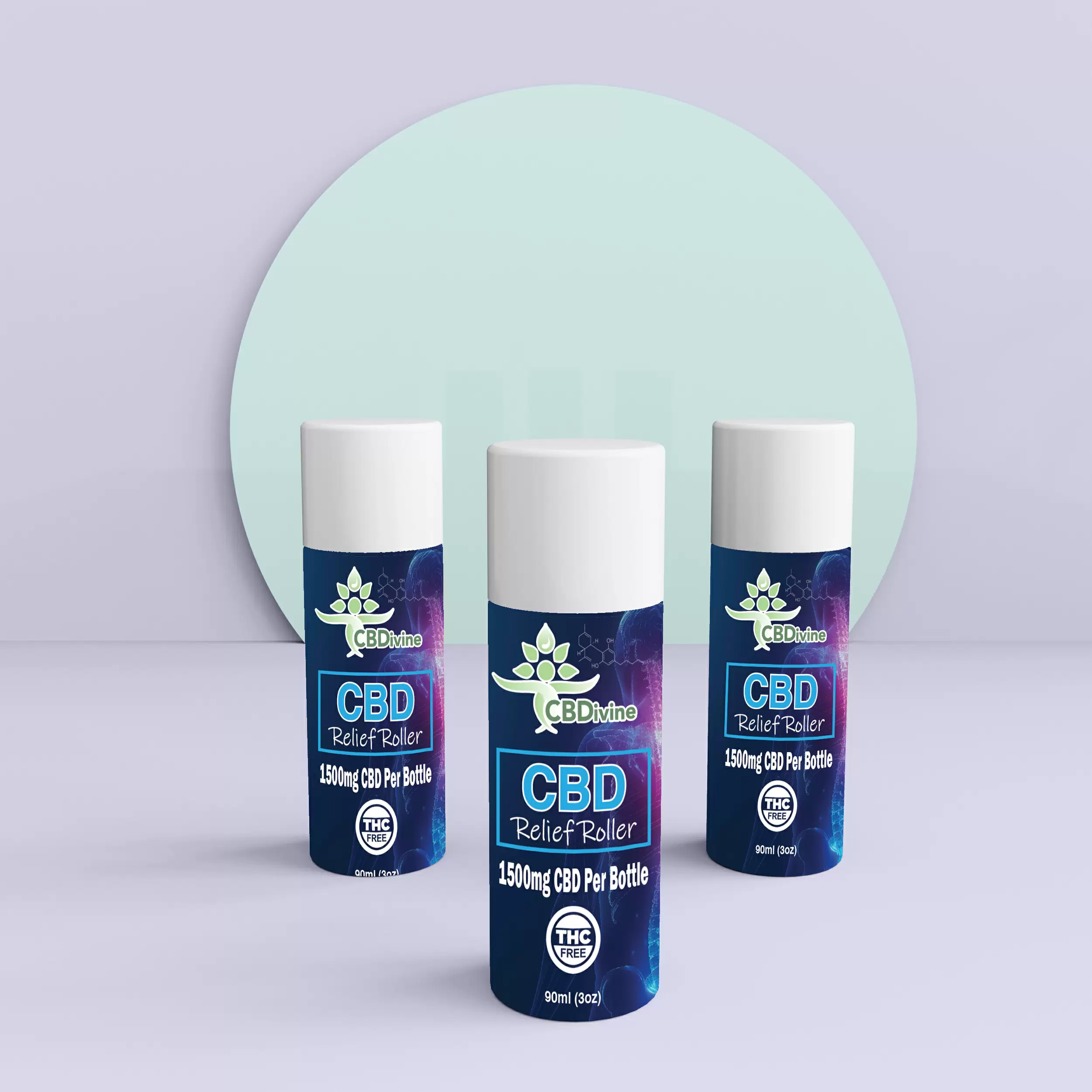 CBDIVINE CBD RELIEF ROLLER 1500 MG - Image 4