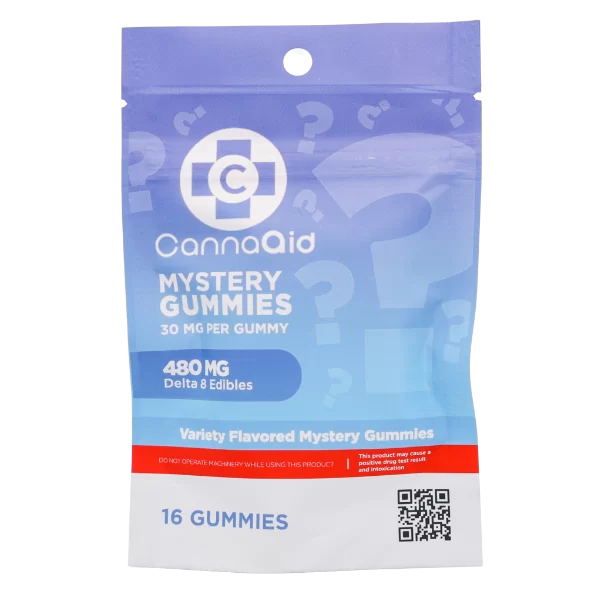 CannaAid Delta 8 Gummies – Mystery Flavor 30mg