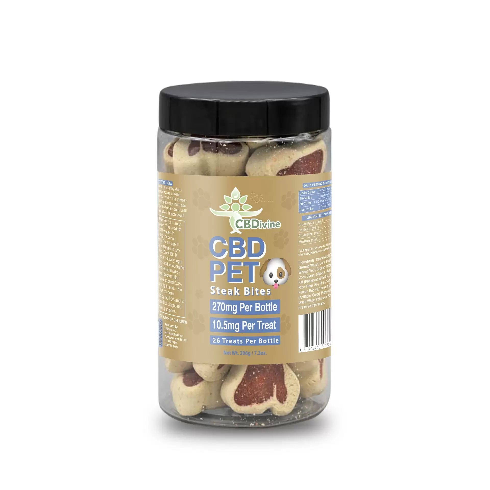 CBD Dog Treats 300mg – Steak Bites - Image 3