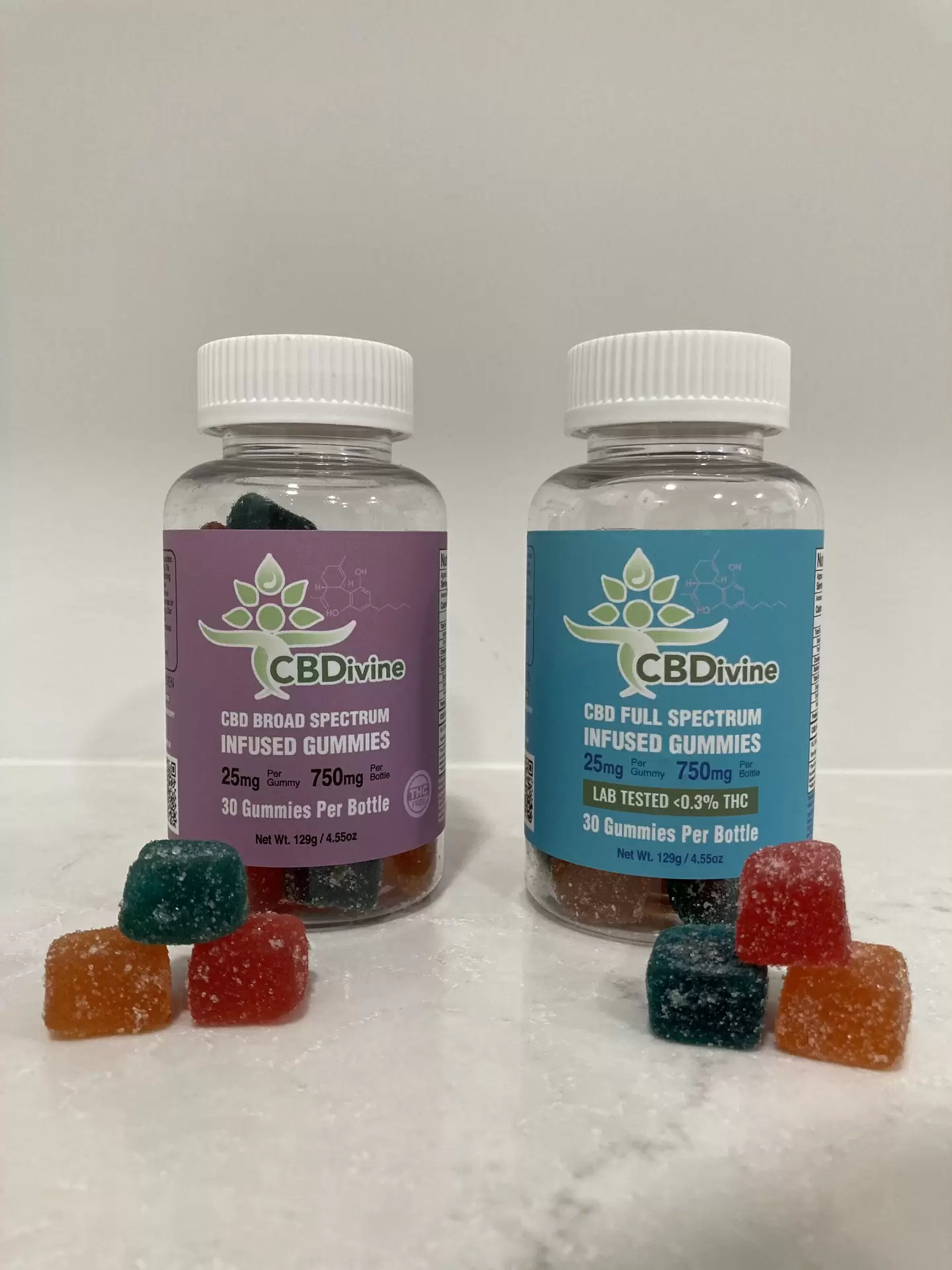 CBDivine CBD Gummies 25 mg 30 count - Image 5