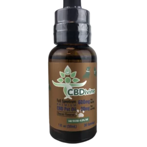 CBDivine Pet Oil 600 mg
