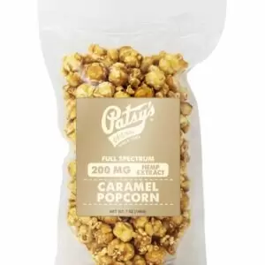 Patsy's Caramel CBD Popcorn