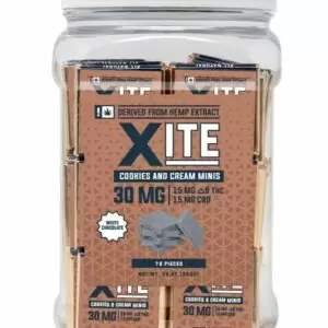 XITE Delta 9 Cookies and Cream Minis