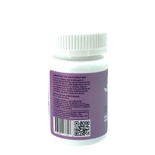 CBDivine CBD and THCV Softgels - Image 7