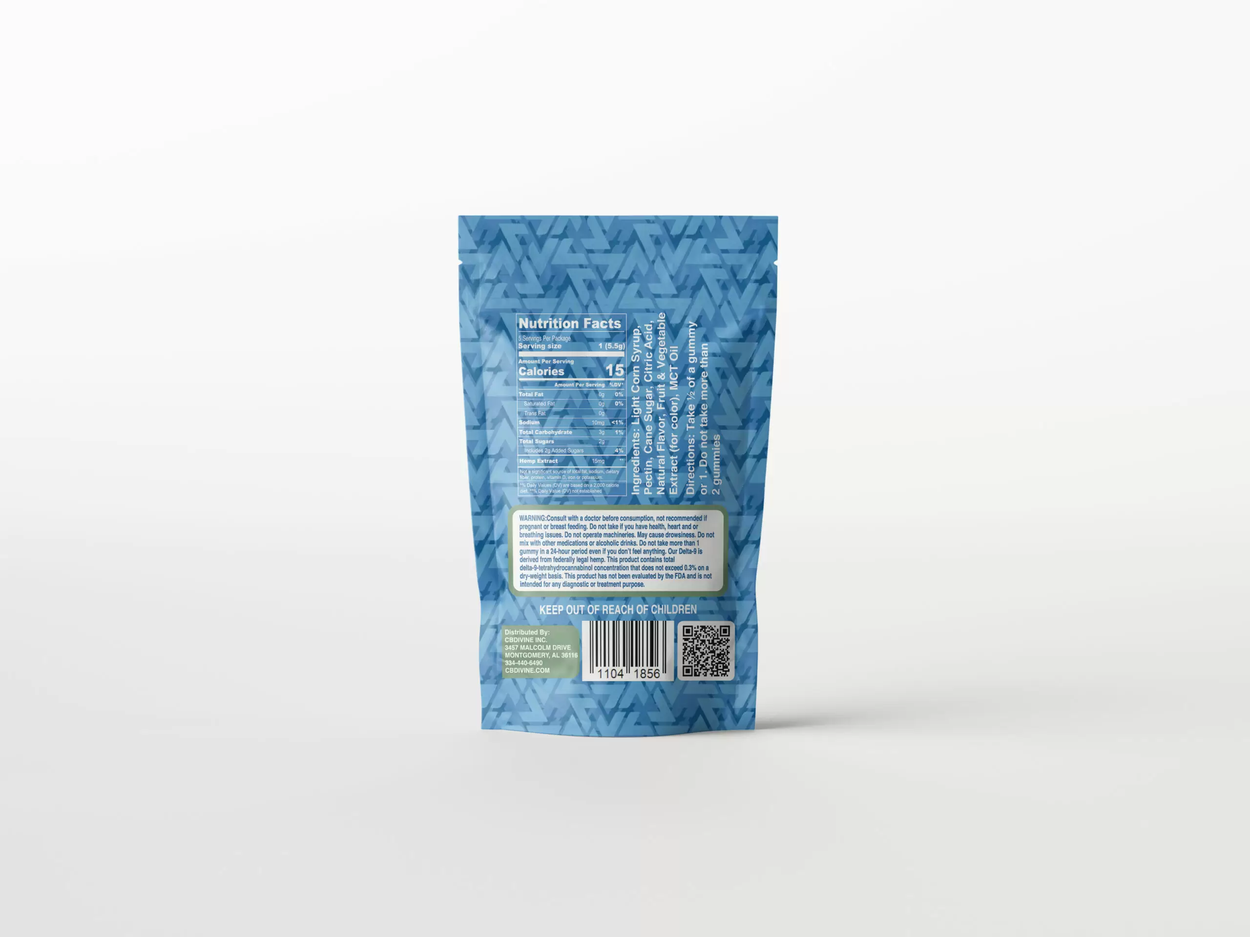 CBDivine Delta 9 Sour Gummies – 15MG - Image 3