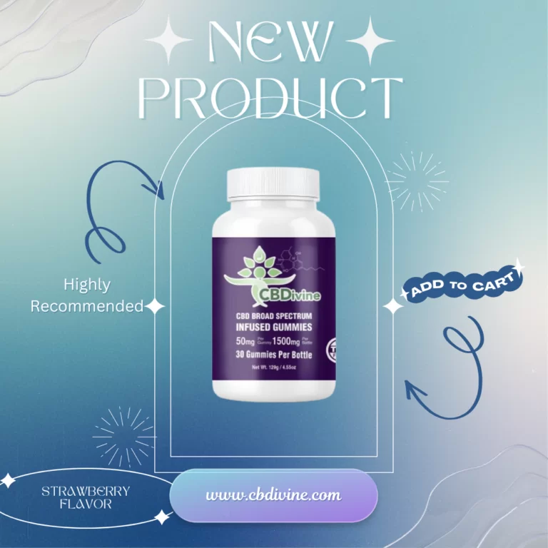 CBDivine CBD Gummy 50mg New Product