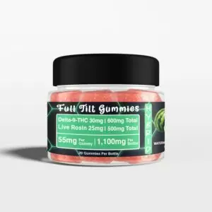 Delta-9-THC Live Rosin Full Tilt Gummies - Hybrid