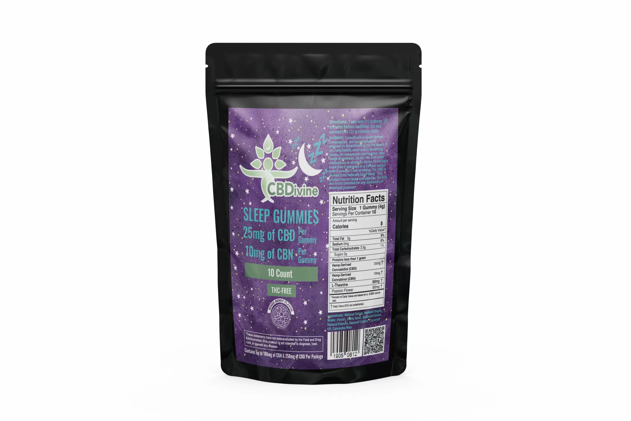 CBDivine CBD - CBN Sleep Gummies - Image 2